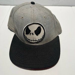 The Nightmare Before Christmas Jack Skellington Disney Logo Cap